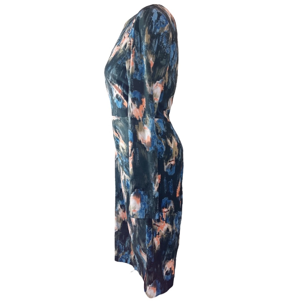 NYDJ Ikat Front Twist Dress with Lift‎ Tuck Technology Built In Shaper Si… - Picture 4 of 7